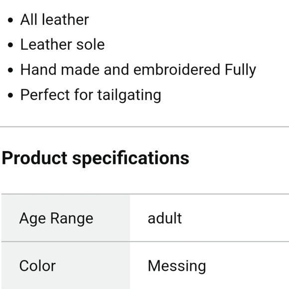 NWT Men's University of Maryland Terrapins Gameday Cowboy Boots - Picture 5 of 8